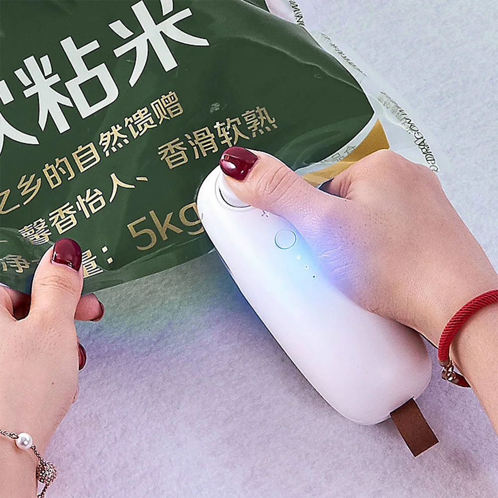 

Handheld mini Heat Sealer Poly Bag Sealing Machine Food Portable Plastic USB Charging