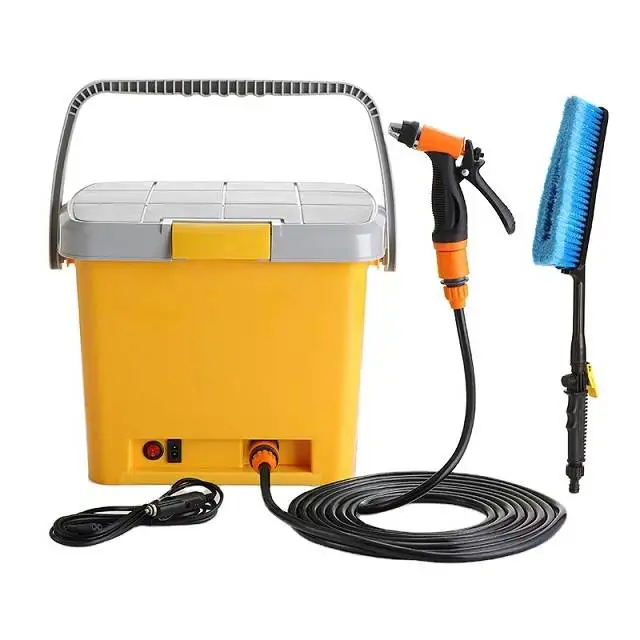 

Hot Selling 156w 30mins Lasting Portable CordlessCar Wash Water Spray Gun 4400mah Car Washer Machines E0311