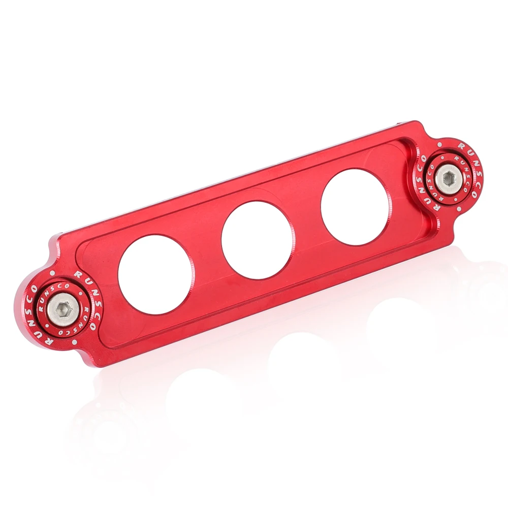 Зажим для крепления гоночного аккумулятора кронштейн с анодированным дизайном