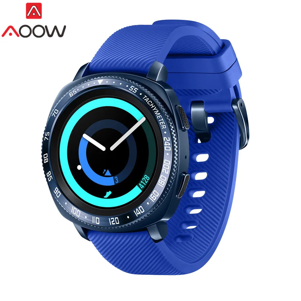 Ободок кольцо стиль для samsung Galaxy Watch 42 мм/шестерни Спорт клейкая крышка против царапин Нержавеющая сталь защита аксессуары
