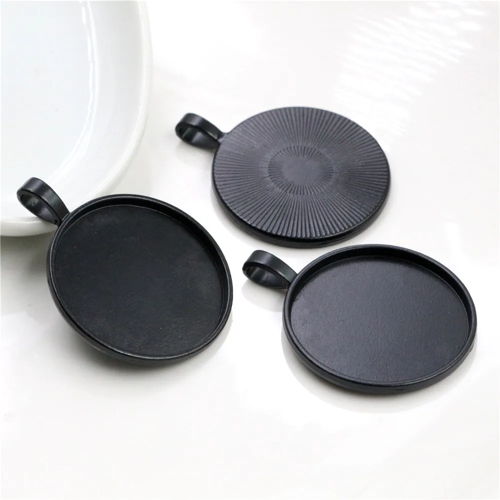 5 шт./лот 30 мм Внутренний размер 4 цвета покрытый классический стиль кабошон