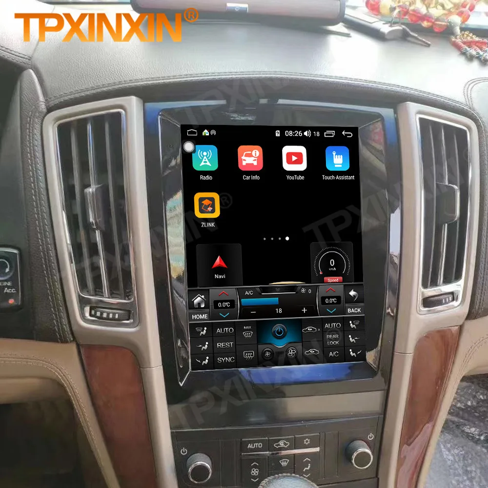 Автомобильная мультимедиа Android 13 для Cadillac SLS автомобильная стереосистема Navi