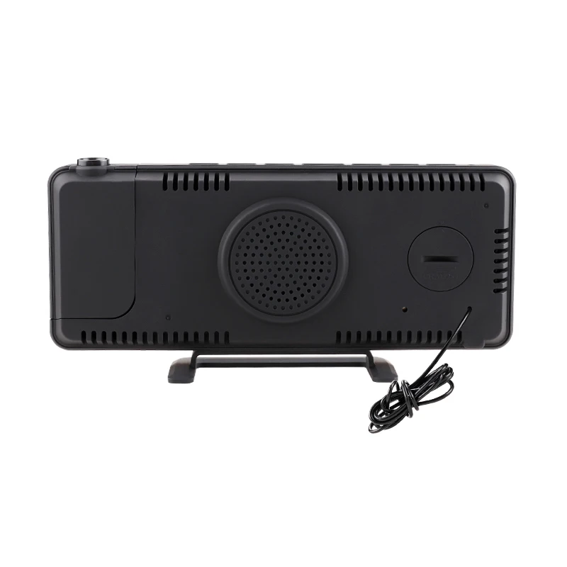 FM-радио светодиодный цифровой смарт-будильник часы настольные электронные USB