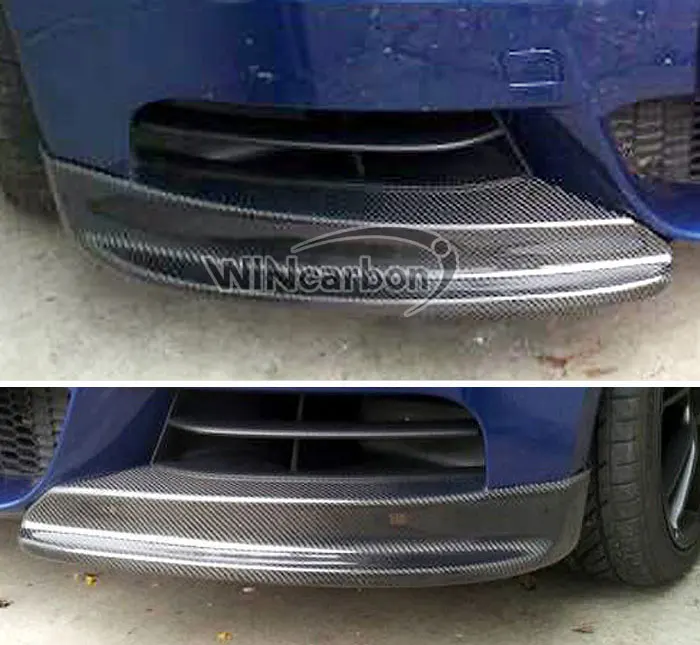 Настоящий спойлер из углеродного волокна для BMW E82 135i M Tech Bumper 08 11|Обвесы| |