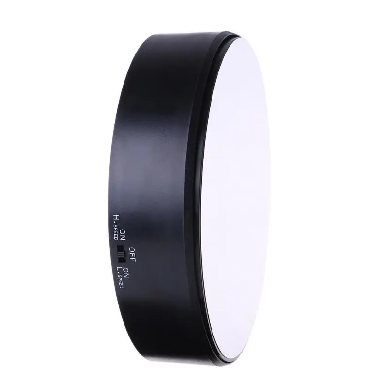 

Adjustable Battery Powered Motorized Rotary 360 Degree Rotating Jewelry Display Stand Turntable Packaging Tool