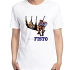 Футболка мужская, с коротким рукавом, из хлопка, с принтом фисто-хи, Властелины Вселенной, в стиле 80-х, оверсайз