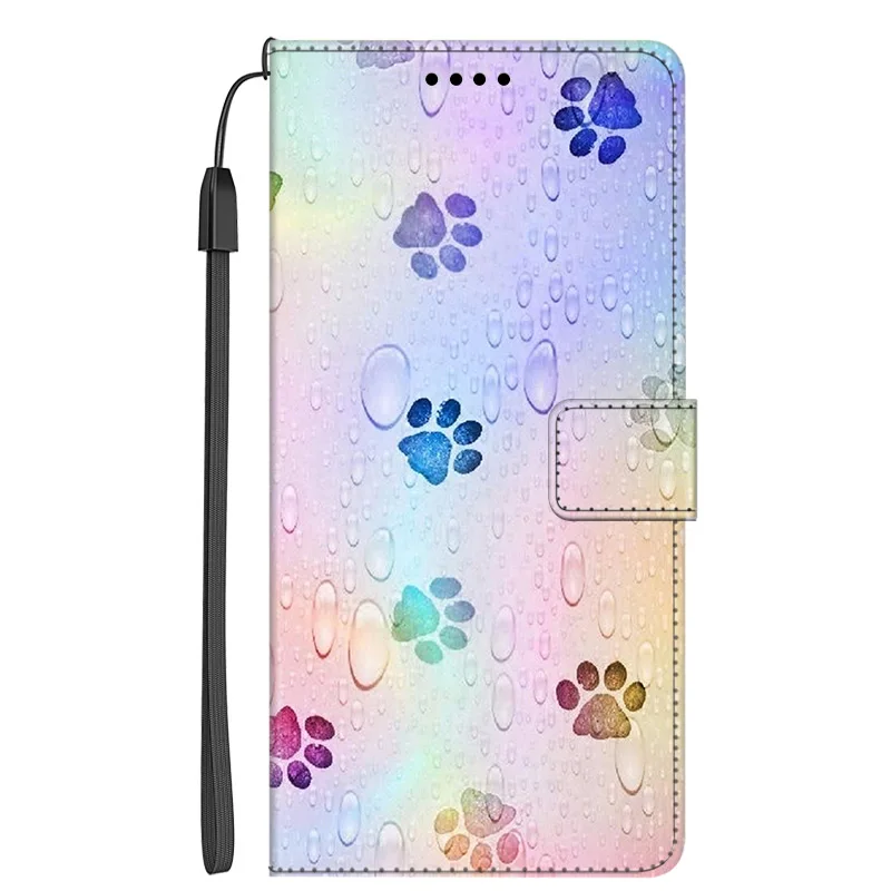 Кожаный чехол с откидной крышкой для Alcatel 3L 2021 1A 1B 1SE 1S 3X 2019 2020 5X 5061 окрашенная