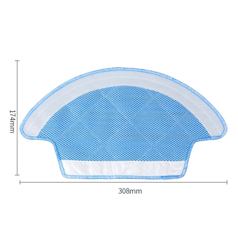 Mopping Pads Rag Mop Cloth For ECOVACS CEN540 CEN546 Sweeping Robotic Vacuum Cleaner Spare Parts Replacement Accessories | Дом и сад