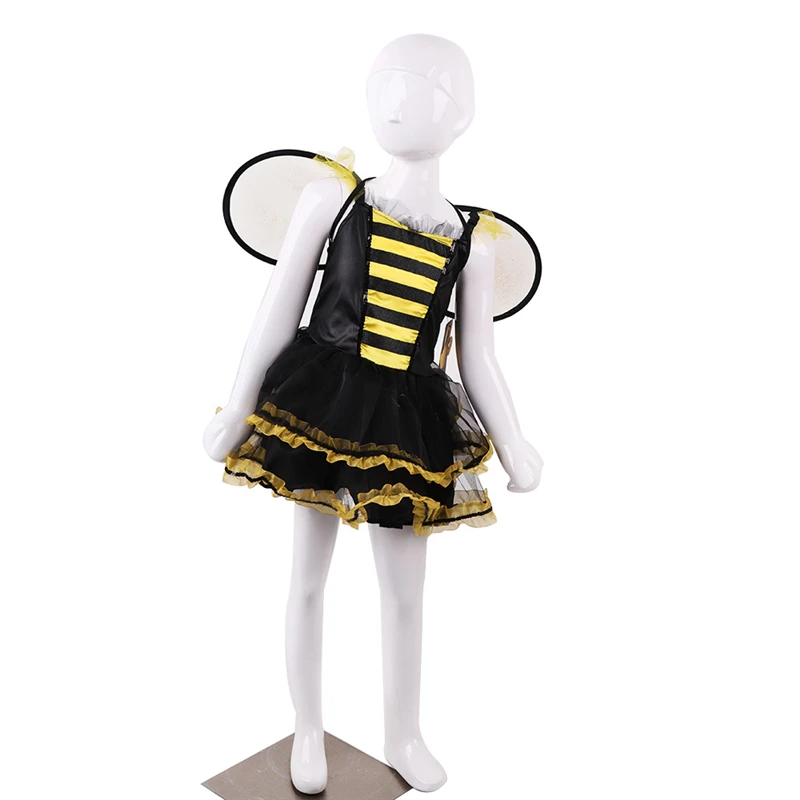 Новый детский маскарадный Набор нашивок с изображением пчел для девочек