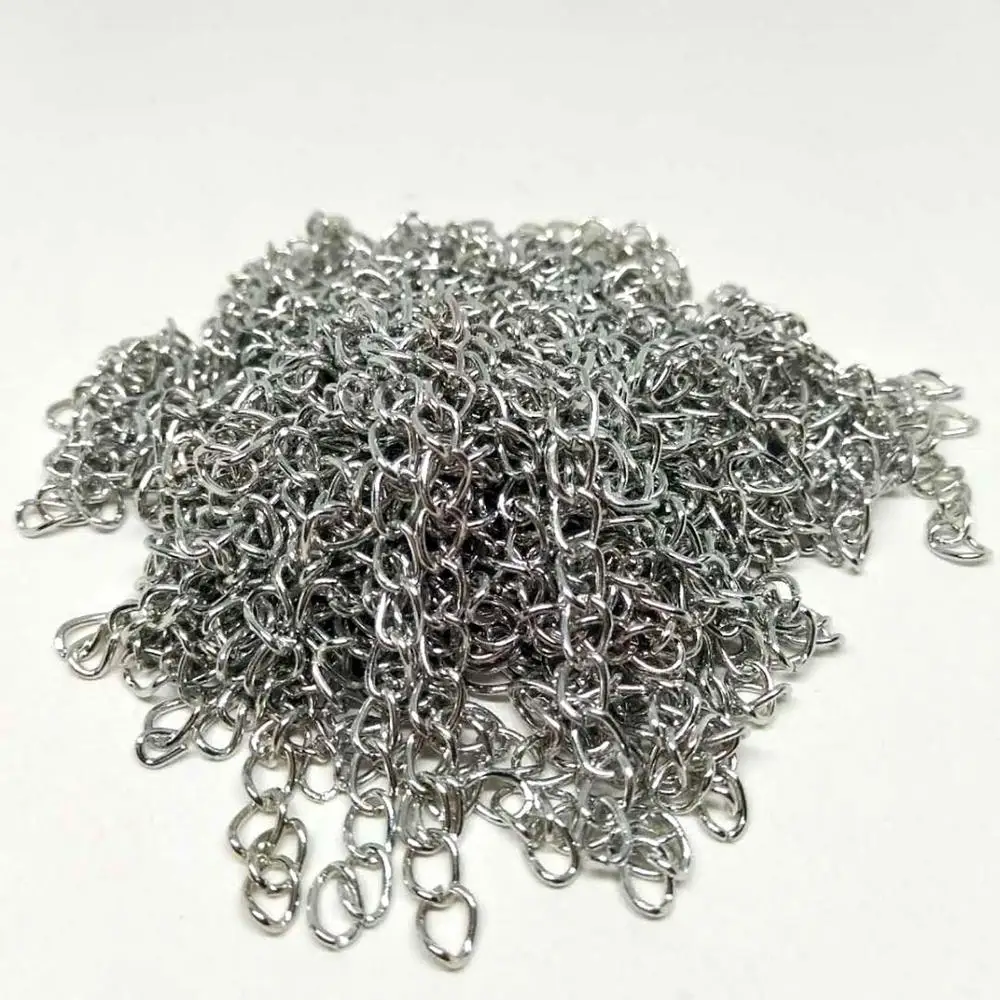 Длина 60 мм 10 лент металлическая цепь для соединения. Удлиняющая регулировки