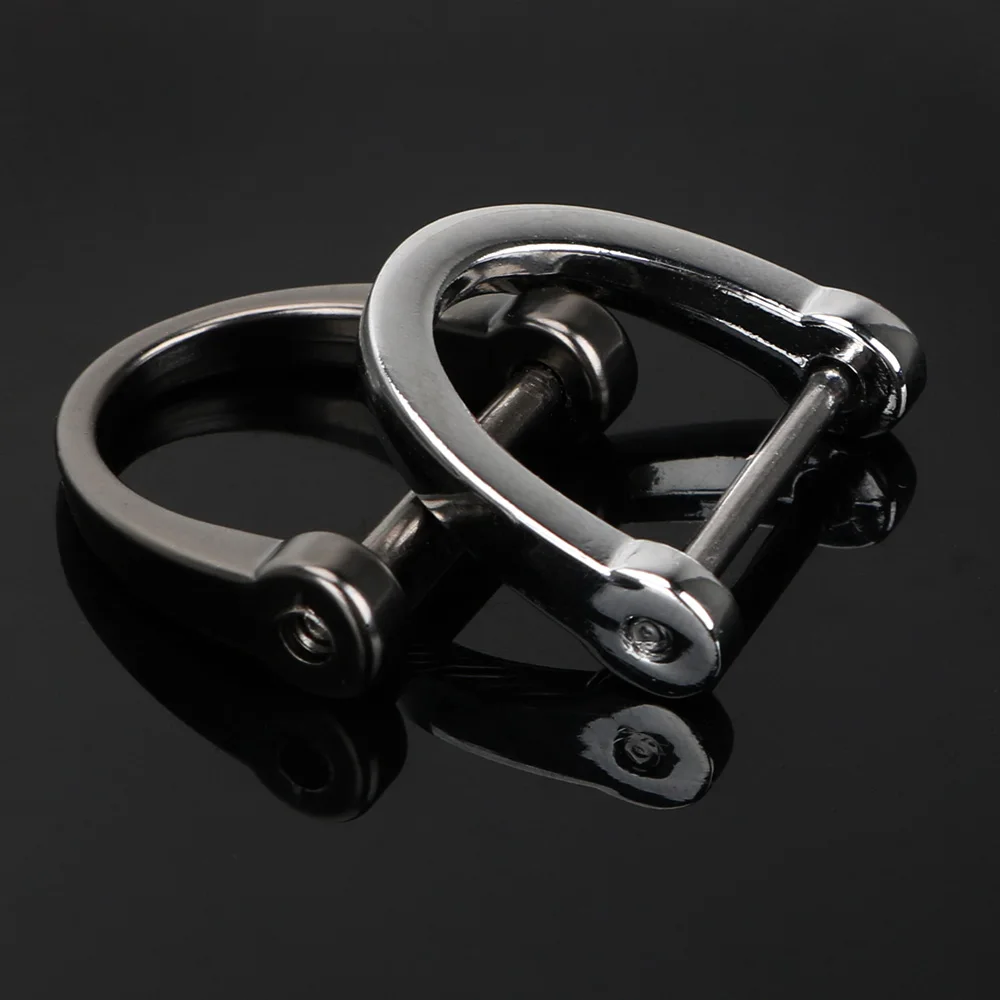 Стайлинг автомобиля кольцо для ключей Классический Толстый стержень