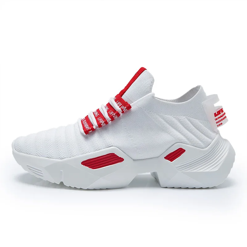 2019 New Brand Running Shoes For Men High quality White Sneakers Light Breathable Sport Outdoor Walking Zapatillas Hombre |