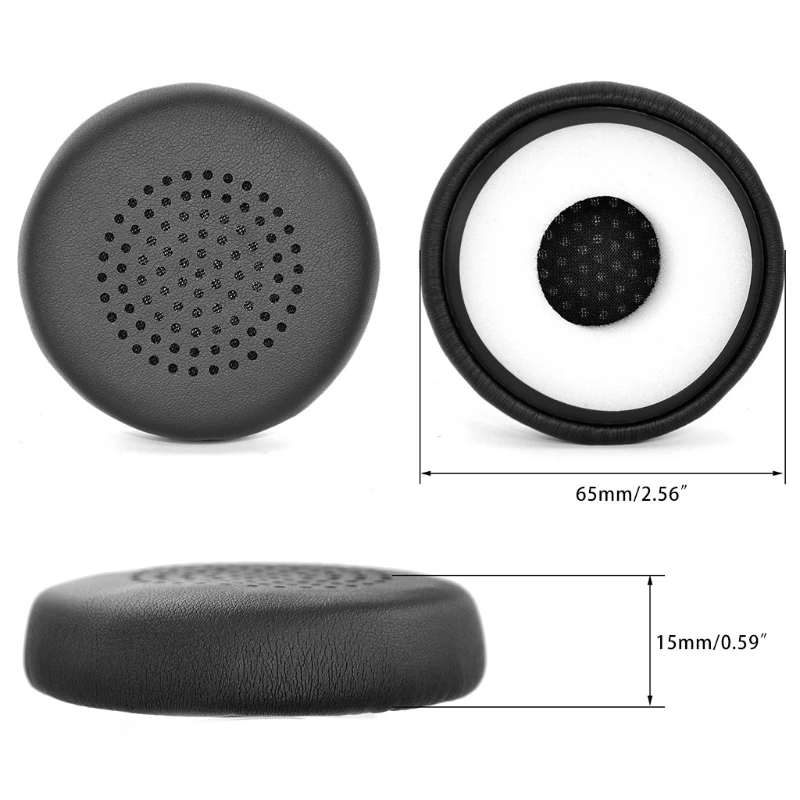 

Replacement Leather Ear Pads Cushion Cover Earpads for Skullcandy Uproar Wireless Headset