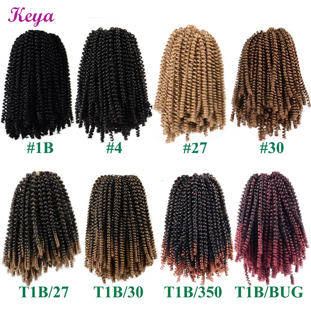 Витые волосы на весну 10 дюймов плетеные крючком пушистые Стразы 110 дюйма