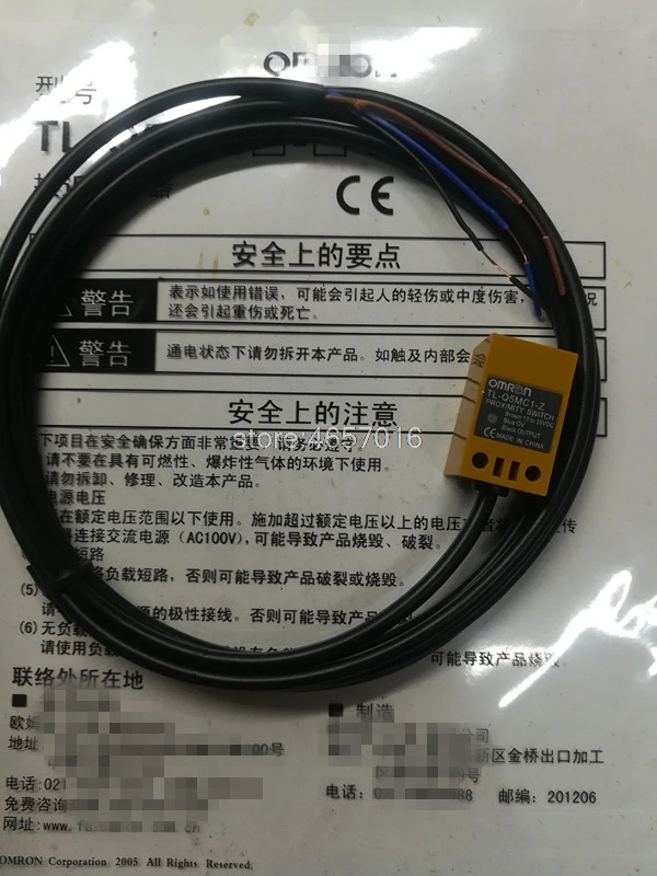 

2PCS New Original Genuine TL-Q5MC1-Z NPN NO Omron Proximity Switch Inductive Sensor DC 3 Wire 10-30V In Stock