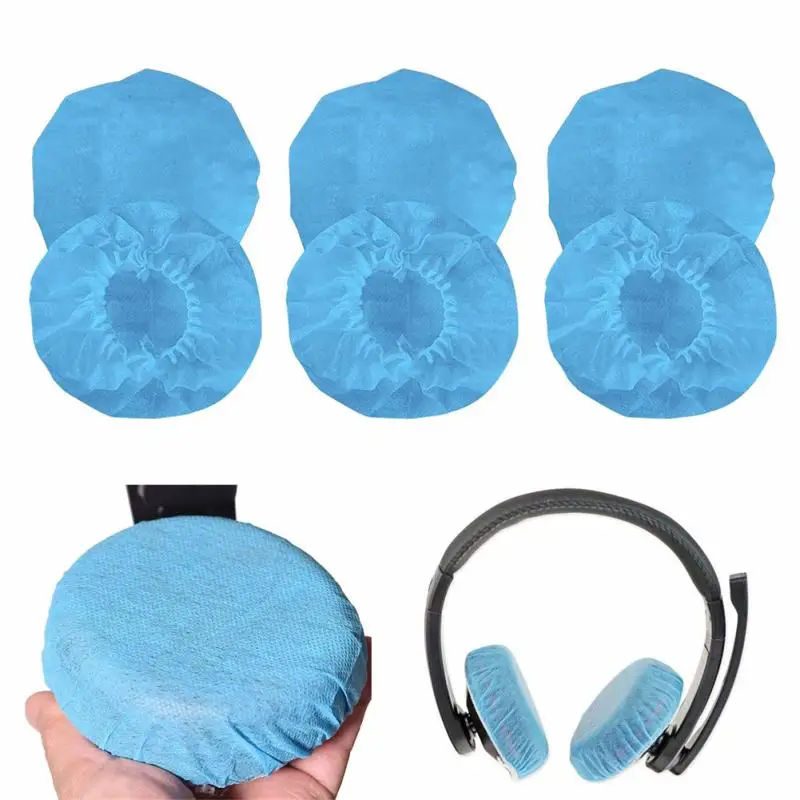 

10-12CM disposable earphone cover non-woven earmuff cushion earphone cushion protective cover dustproof and sweat-proof cover