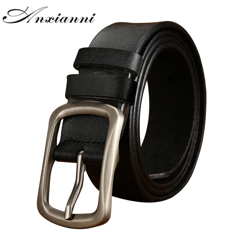 Ремень мужской из натуральной кожи широкий ковбойский пояс винтажный Модный