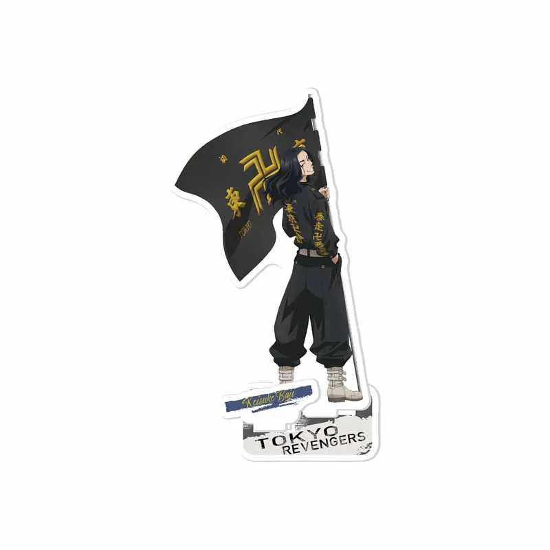 

2021 Hot Anime Tokyo Revengers Raising The Flag Series Acrylic Stand Figure Model Desktop Sano Manjiro Hanagaki Takemichi
