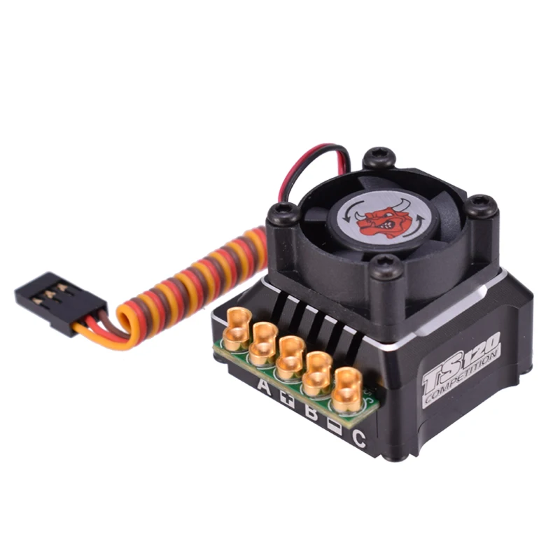 SKYRC TORO TS120 120A sin escobillas Sensored ESC w/6V/3A BEC apoyo 2-3S Lipo de Motor sin escobillas para 1/10 de 1/12 Buggy cami&oacute;n 1/8 sobre orugas-1