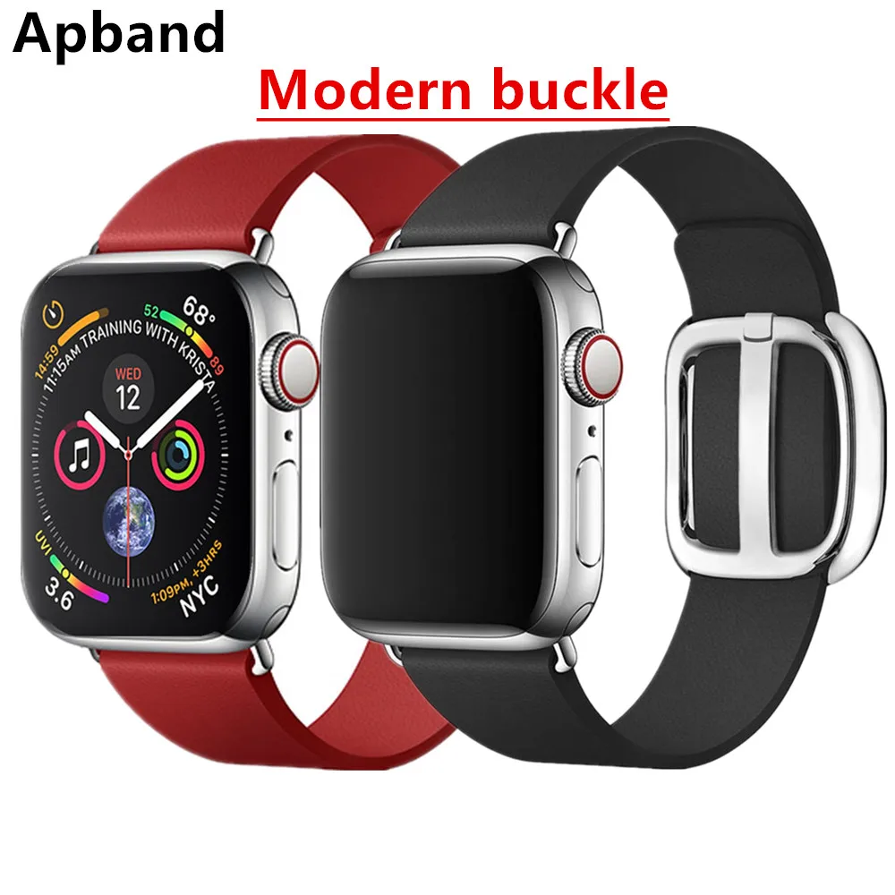

Ремешок кожаный для Apple Watch band 44 мм 40 м 42 мм 38 мм 41 мм 45 мм