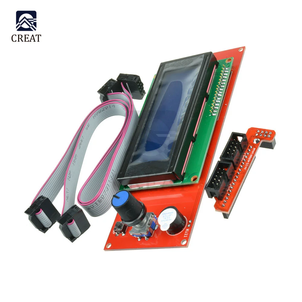 Модуль контроллера смарт-дисплея с ЖК-дисплеем 2004 дюйма кабелем адаптер для