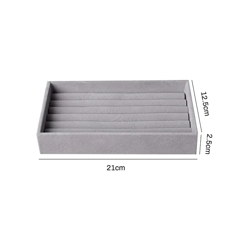 

Jewelry Display Organizer Box Portable Jewelry Case Boxes Necklace Earring Ring Storage Case Fashion Multi-Grid Jewelry Showcase