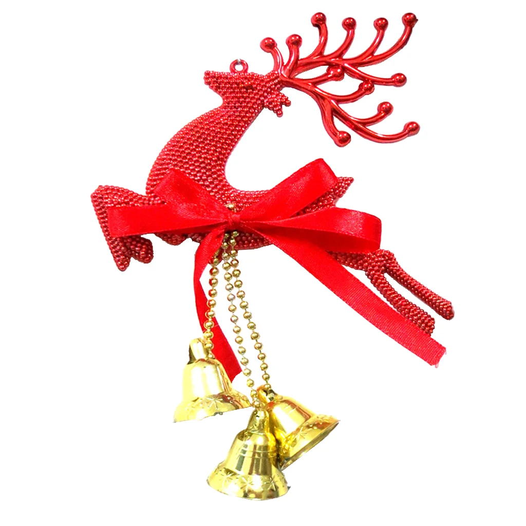

Подвесные Украшения для рождественской елки, колокольчик оленя