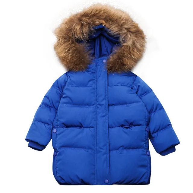 

Rlyaeiz Children Clothing Winter Jackets for Girls 2019 Fashion Solid Girls Winter Coat Fur Collar Warm Parka Overcoat Age 2-7y