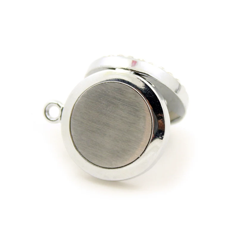 20 мм Кристалл Круглый Сплав ожерелье для ароматерапии оптом с бесплатными