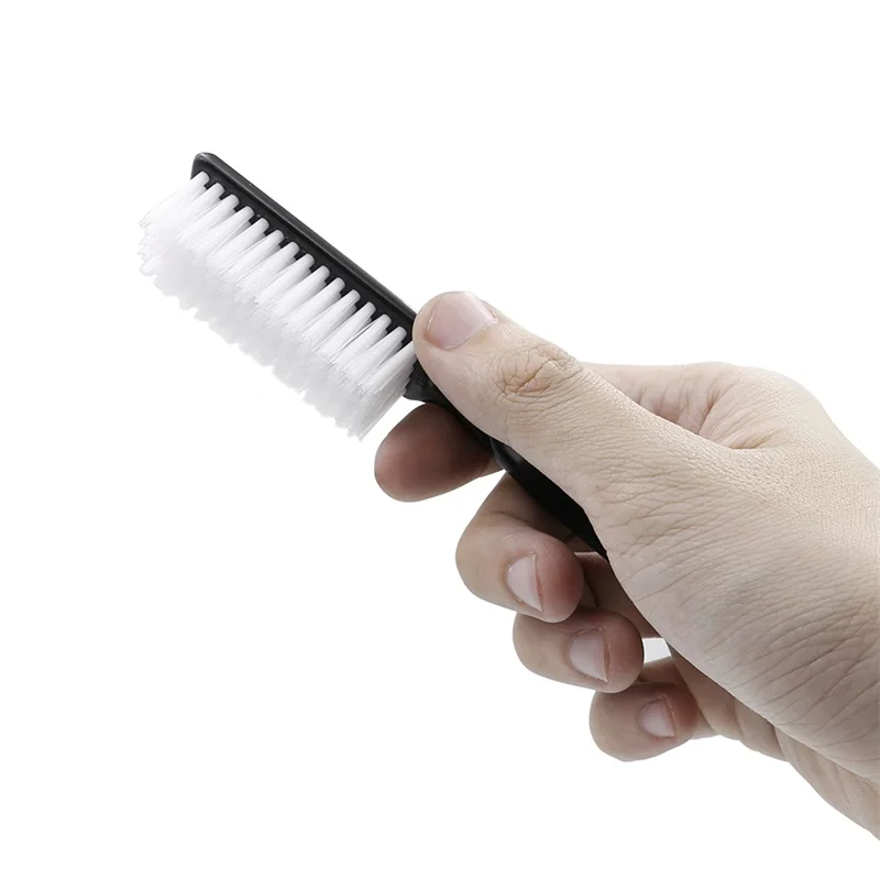 Парикмахерская Антистатическая пластиковая мягкая Нейлоновая Щетка для бороды
