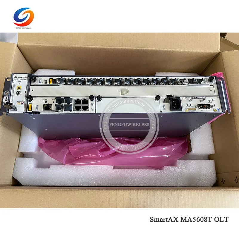 Бесплатная доставка 1G GEPON OLT 110V MA5608T 1 * MUCD MPWD AC GPON/EPON Оптический линейный терминал 2U