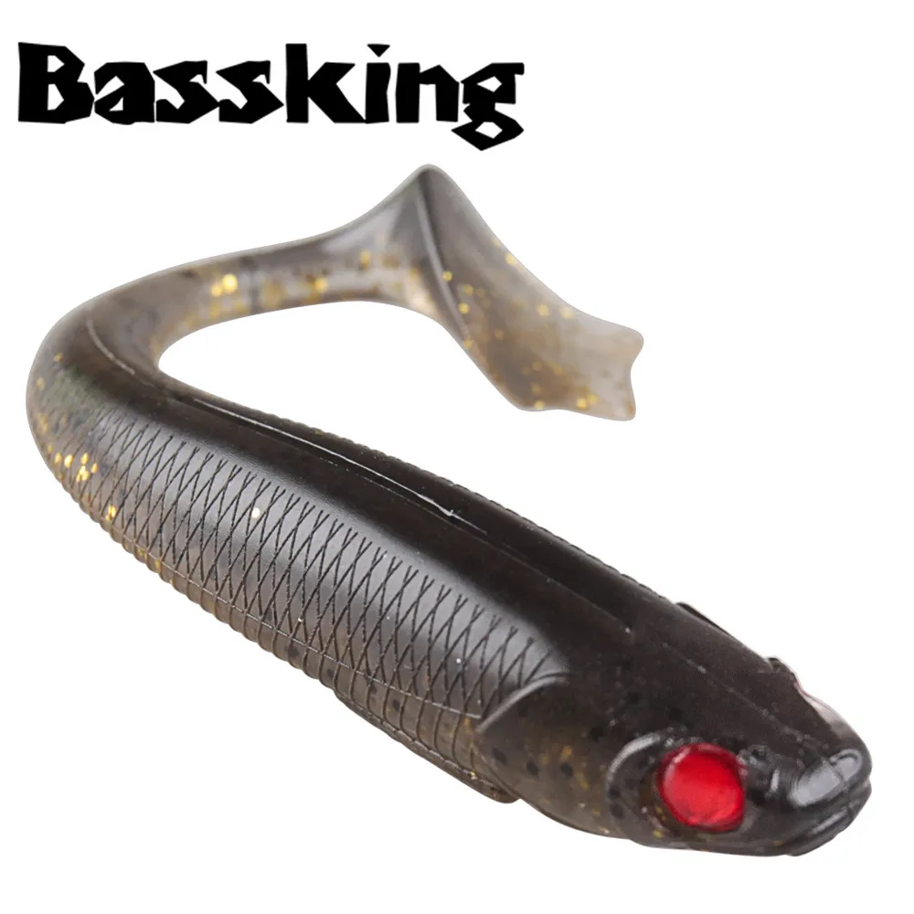 Мягкие приманки BASSKING 8 шт. 90 мм 6 1 г искусственная приманка T Tail рыболовный Воблер