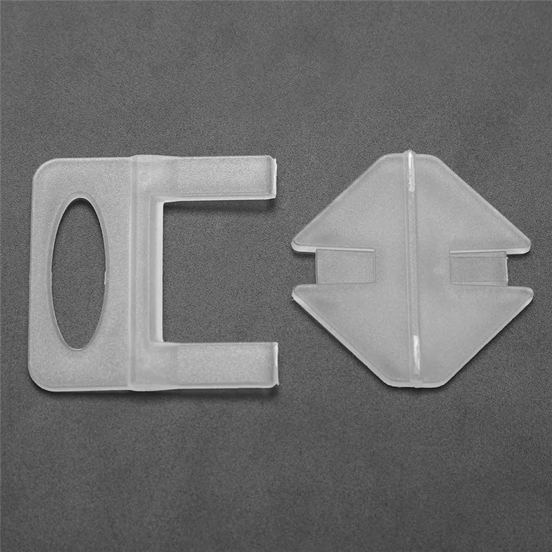 

800Pcs Tile Leveling Clips 2mm Tile Spacer System Kit Floor Wall Spacer Tiling Tool for Wall Floor Tile Practical Complete Kit