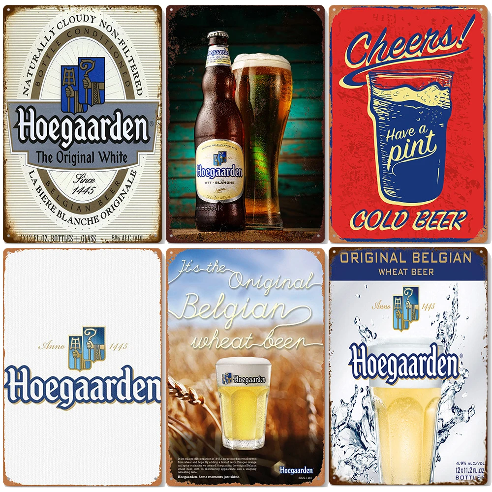 

Bar Billboard Metal Tin Sign Naturally Belgian Beer Vintage Poster Plate Wall Decoration for Home Pub Bar Kitchen Plaque ZSS76
