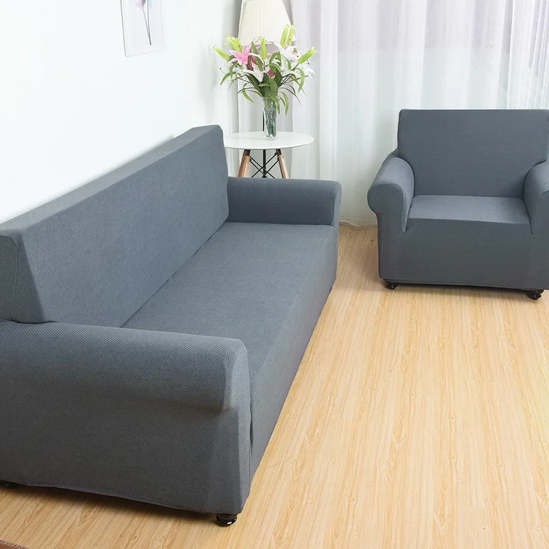 Elastic Sofa Covers For Living Room 1/2/3/4 Seats Stretchable Soild Cushion Washable Slipcover Home Decoration | Дом и сад