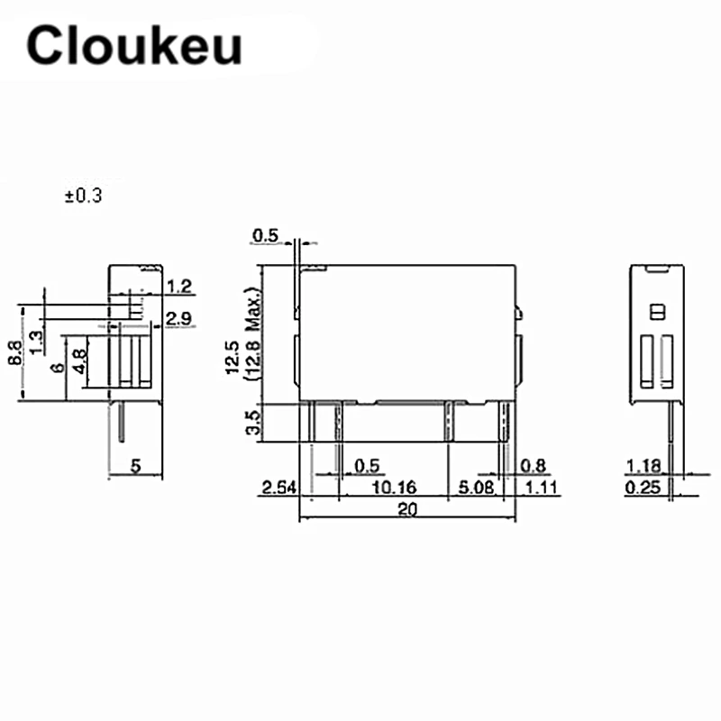 Relay DIP4 PA1a- 5V 12V 24V APA 3319 3311 3312 | Switches