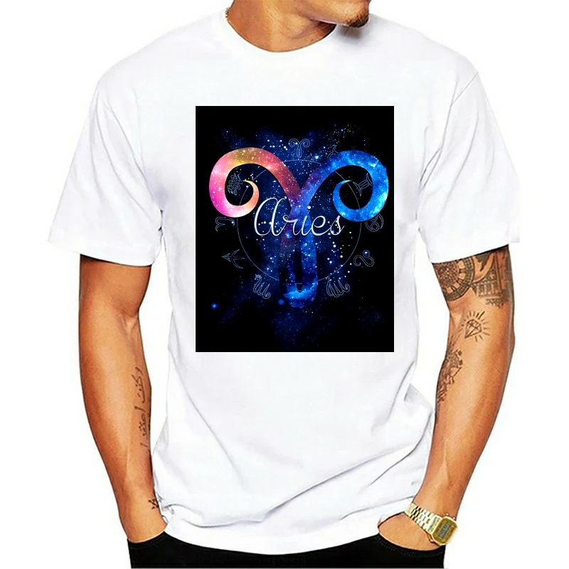 

Constellation Lost Gods Aries Astrology Men's T-Shirt