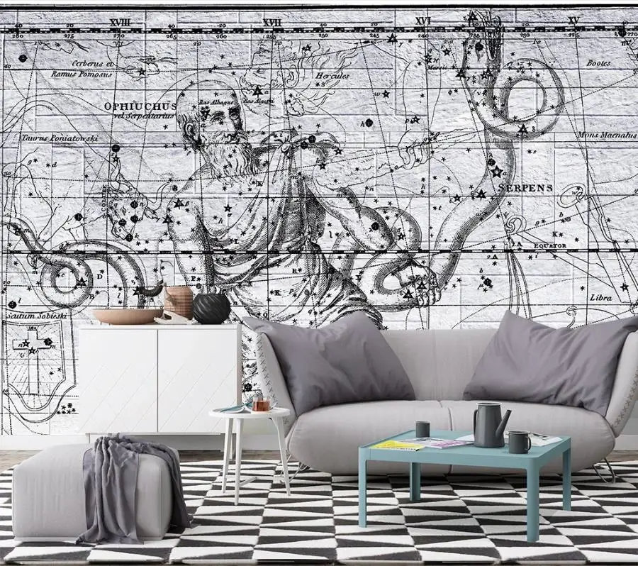 

Пользовательские 3D фрески обои 3D простое звездное небо фото настенная живопись гостиная спальня фон обои домашний декор