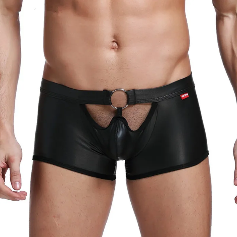 YUFEIDA Мужское нижнее белье боксеры Новинка мужские шорты трусы из искусственной