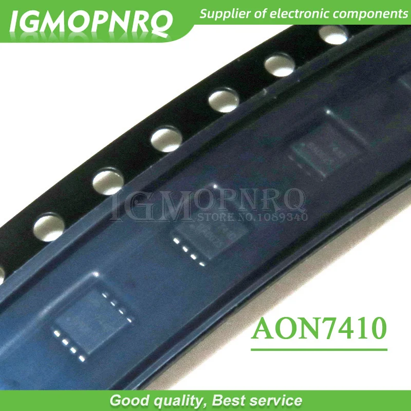 10 шт. чипы для компьютера AO7410 AON7410 7410 QFN новые оригинальные | Электронные