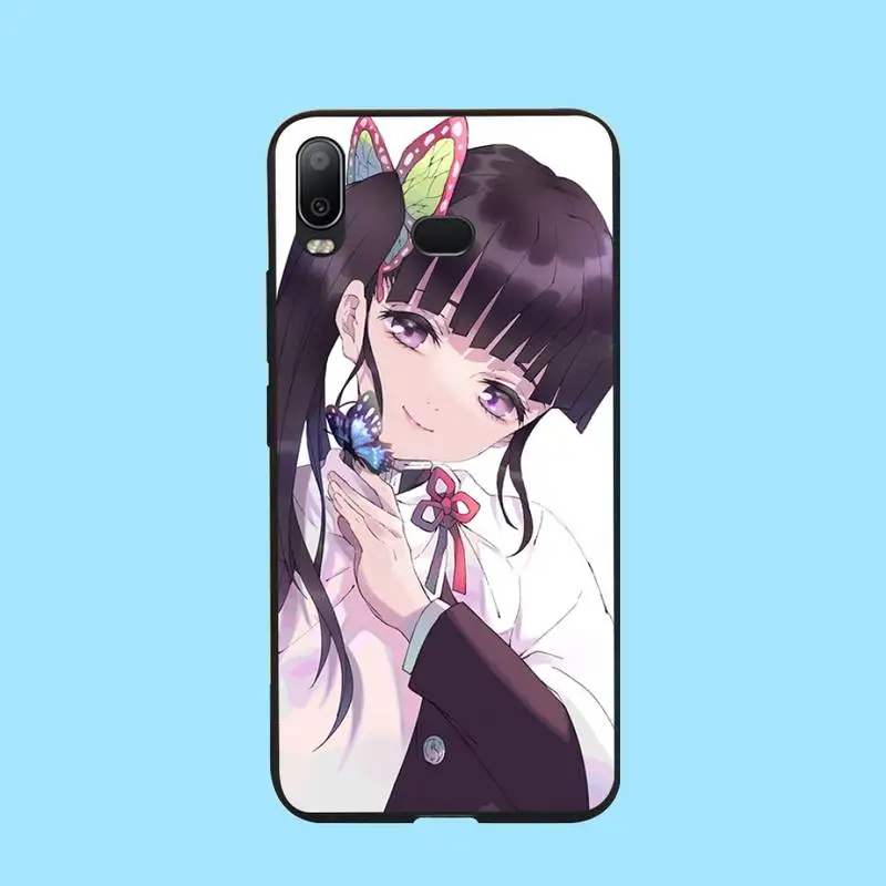 

HPCHCJHM Tsuyuri Kimetsu no yaiba Phone Case Cover For Samsung A10 A20 A30 A40 A50 A70 A71 A51 A6 A8 2018
