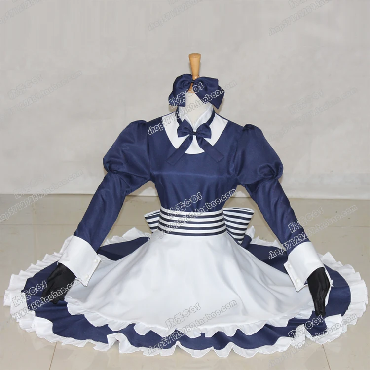 Косплей костюм горничной Хеталии из Беларуси Лолита APH Axis Powers платье + головной