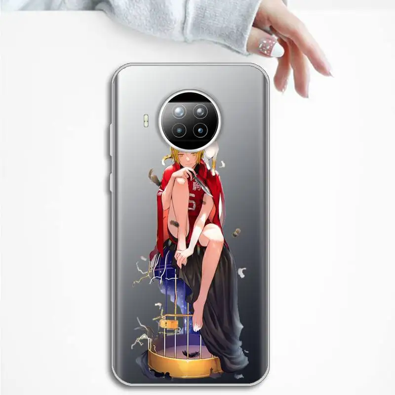 

Kenma Kozume of Haikyuu Phone Case Transparent Clear for Xiaomi Redmi note 10 t 8 9 pro lite 11