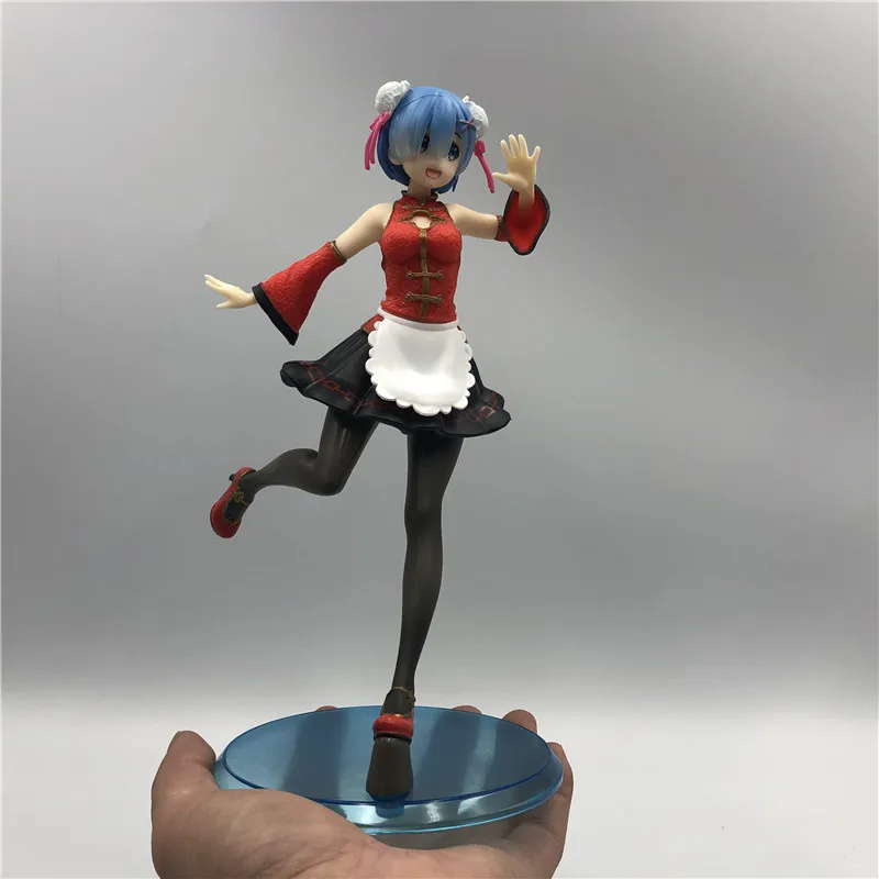 Фигурка Рем из аниме Re: Zero Life in a другой мир экшн фигурка в китайском стиле ПВХ