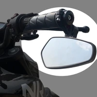 universal rearview mirror motorcycle side handlebar bar end mirrors moto bicycle electric bike scooter motorbike accessories