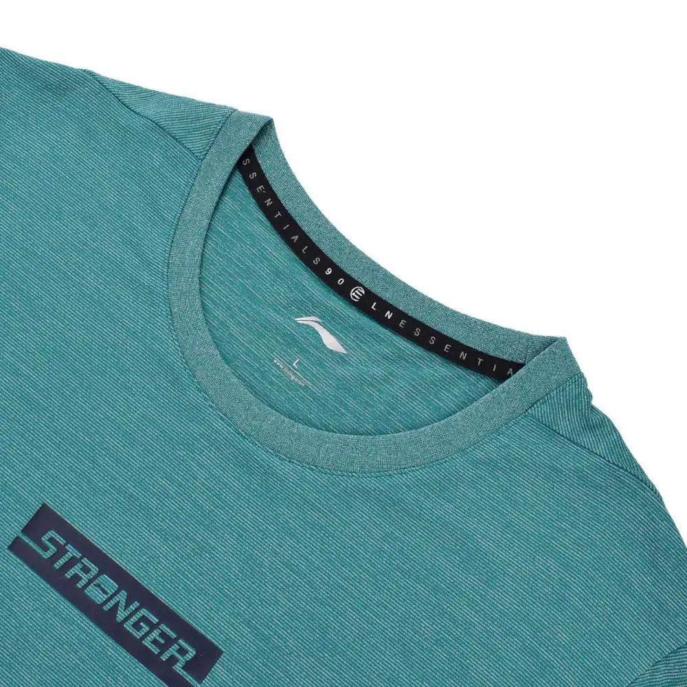 Мужские футболки для тренировок Li Ning повседневные спортивные с подкладкой из