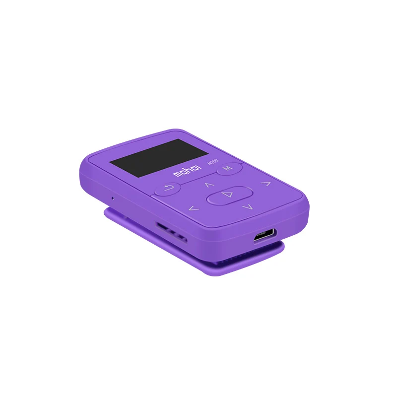 

Mini Sports MP3 Mahdi M200 Portable Bluetooth MP3 Music Player Back Clip-on PMC High definition Recording FM Radio E-book TF
