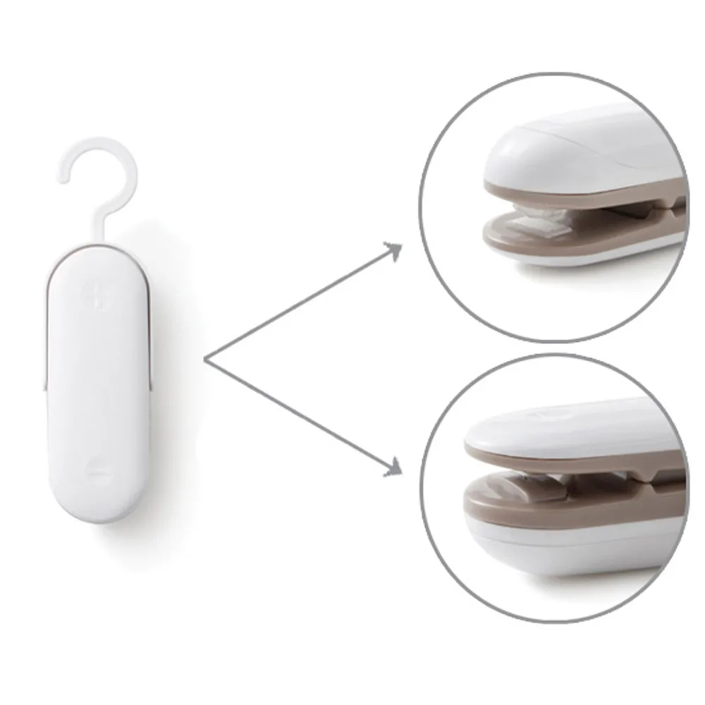 

Portable Sealing Tool Heat Mini Handheld Plastic Bag Lmpluse Sealer Potato chip food bag sealing machine keeping the food fresh