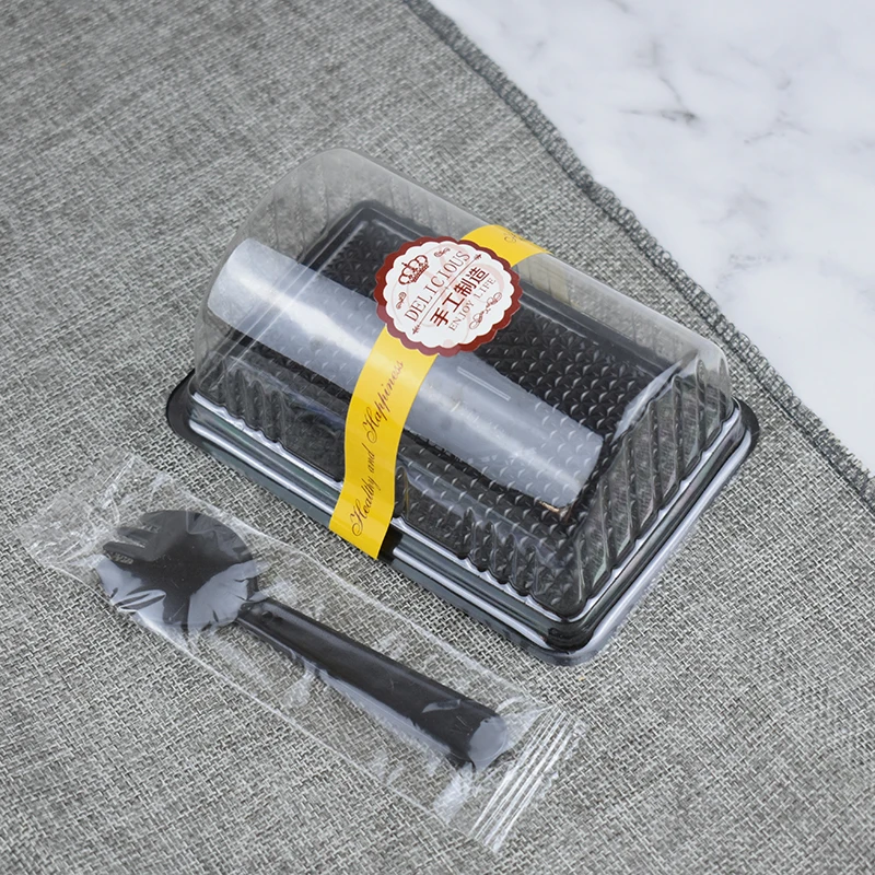 50 шт. бумажная коробка для выпечки в западном стиле десерта длинная полоса