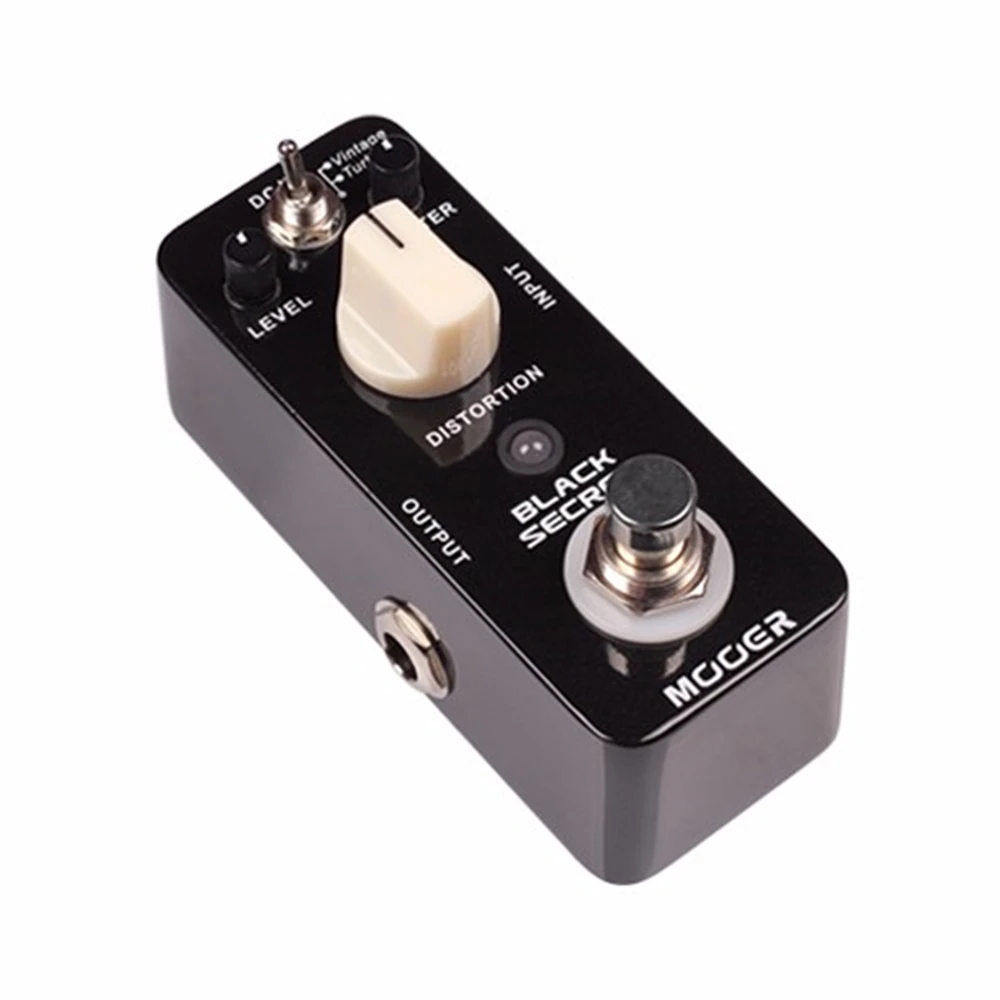 MOOER Black Secret Микро Мини искажения электрогитары педаль эффектов True Bypass металлический корпус для гитары Запчасти и аксессуары